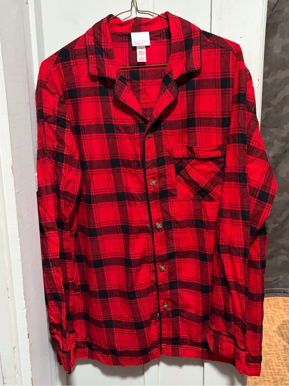 Mens wondershop pj shirt size m